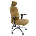 Ghế văn phòng bọc da ngả lưng có tựa đầu ZMF9393N