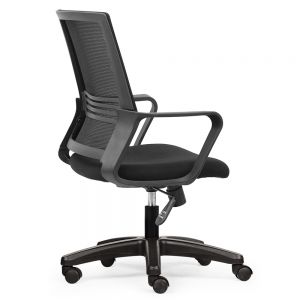 Ghế nhân viên lưng lưới chân nhựa ZM1051-02