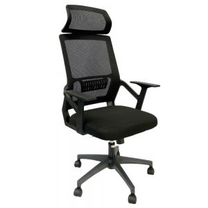 Ghế nhân viên lưng lưới có tựa đầu ZMF716A