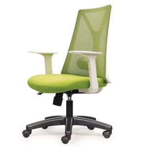 Ghế văn phòng lưng lưới nệm xanh lá ZM1087t-02