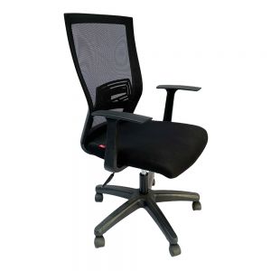 Ghế văn  phòng lưng lưới chân nhựa cao cấp ZM1011-02