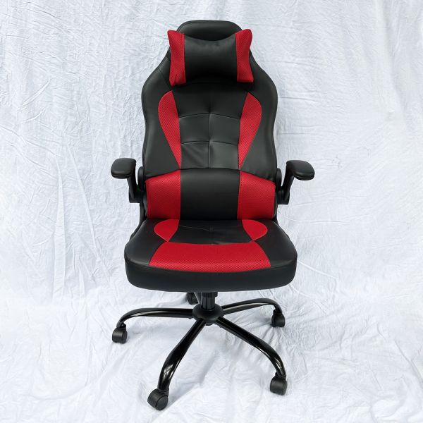 Ghế Gaming tay lật màu đen đỏ ZRC66D