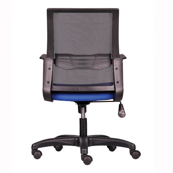 Ghế nhân viên lưng lưới chân nhựa ZM1016-02