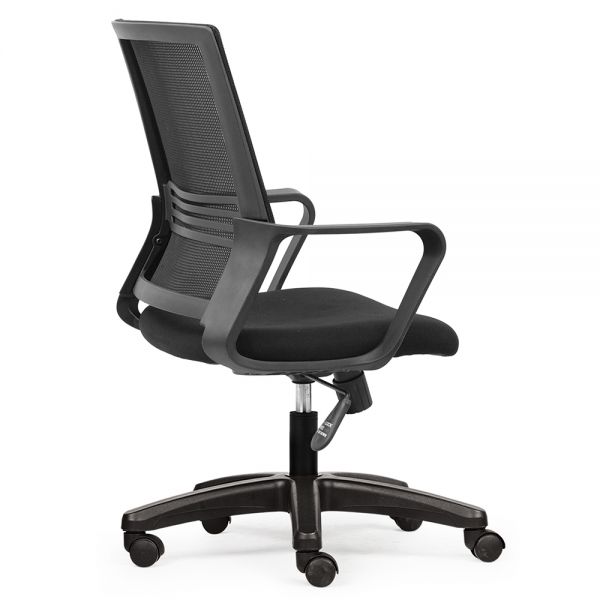 Ghế nhân viên lưng lưới chân nhựa ZM1051-02