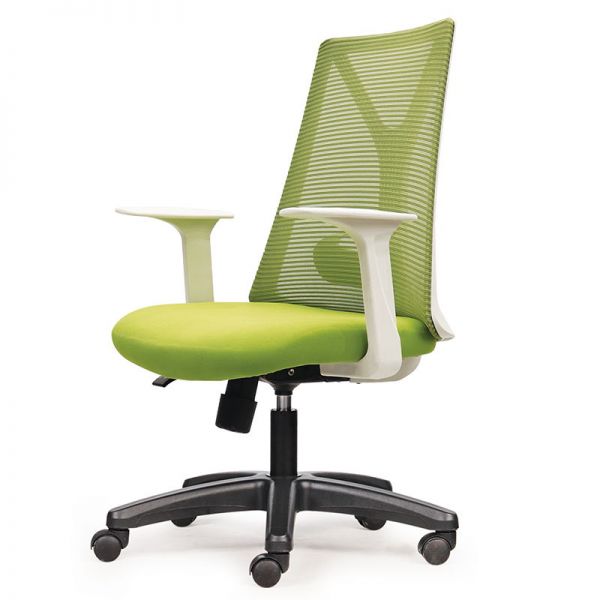 Ghế văn phòng lưng lưới nệm xanh lá ZM1087t-02