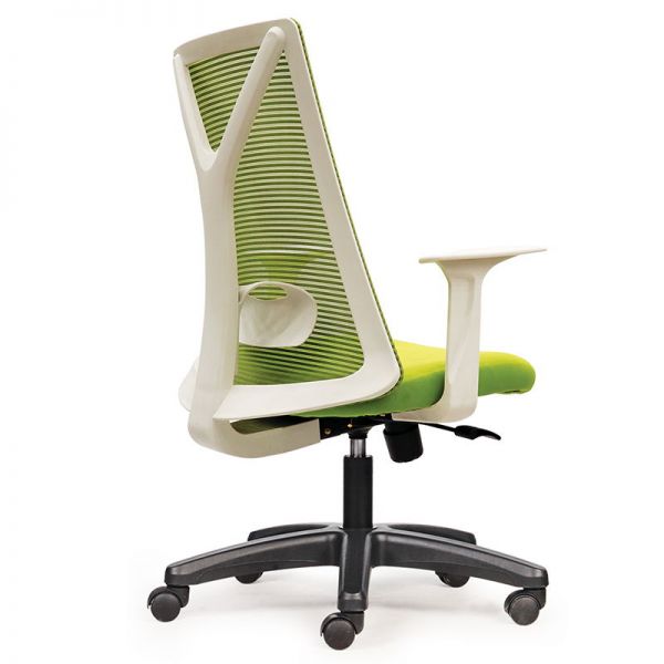 Ghế văn phòng lưng lưới nệm xanh lá ZM1087T-02