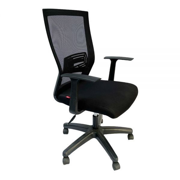 Ghế văn  phòng lưng lưới chân nhựa cao cấp ZM1011-02