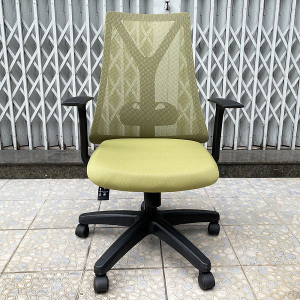 Ghế nhân viên lưng lưới màu xanh M1087D-02