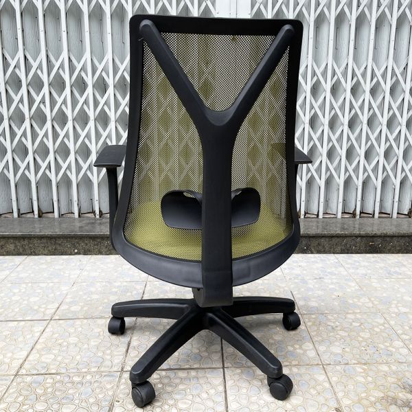 Ghế nhân viên lưng lưới màu xanh M1087D-02