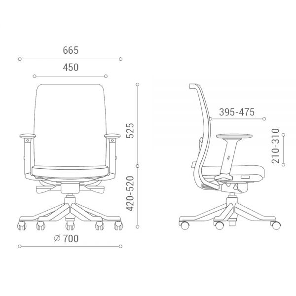 Ghế văn phòng Anto cao cấp đa chức năng ZRPB054