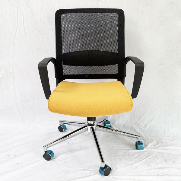 Ghế nhân viên cao cấp JAVA khung nhựa đen ZDX01B