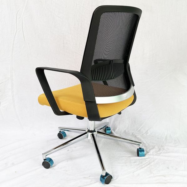 Ghế nhân viên cao cấp JAVA khung nhựa đen ZDX01B