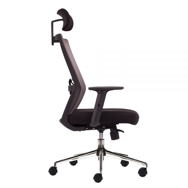 Ghế văn phòng lưng lưới tay nâng hạ có tựa đầu ZM1083-01