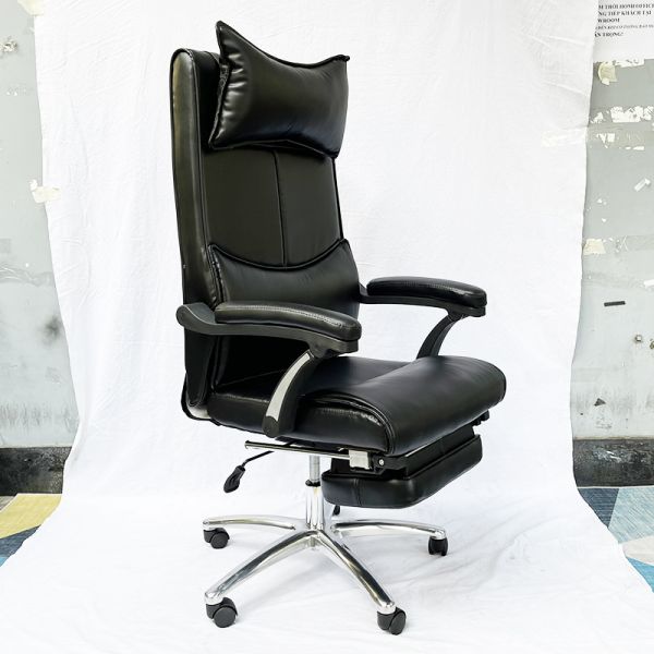 Ghế giám đốc bọc da ngả nằm có gác chân ZM1058-01