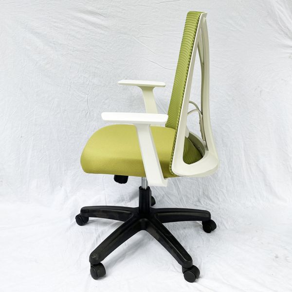 Ghế văn phòng lưng lưới nệm xanh lá ZM1087T-02