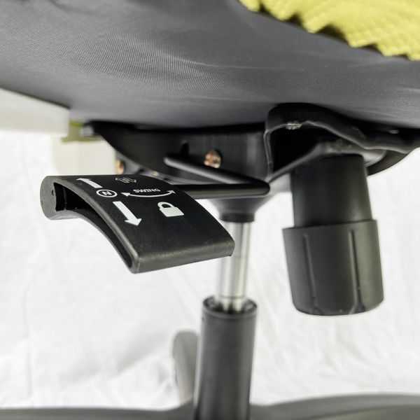 Ghế văn phòng lưng lưới nệm xanh lá ZM1087T-02