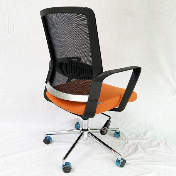 Ghế nhân viên cao cấp JAVA khung nhựa đen ZDX01C