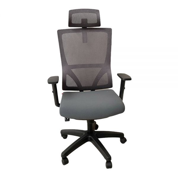 Ghế văn phòng lưng lưới có tựa đầu ZM1081-02