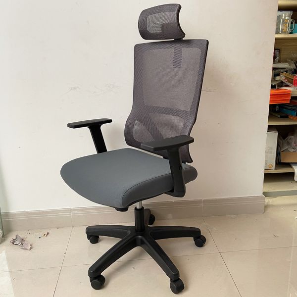 Ghế văn phòng lưng lưới có tựa đầu ZM1081-02