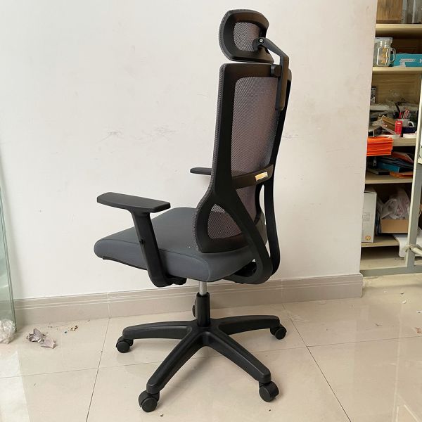 Ghế văn phòng lưng lưới có tựa đầu ZM1081-02