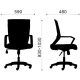 Ghế lưng lưới chân nhựa ZM1012-02