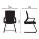 Ghế chân quỳ lưng lưới ZM1041-02