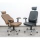 Ghế văn phòng bọc da có tựa đầu ZAKJO011